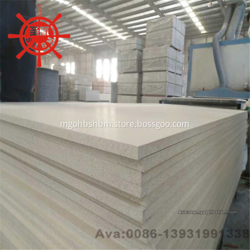 Sound-resistant No-asbestos Fireproofing MgO Board